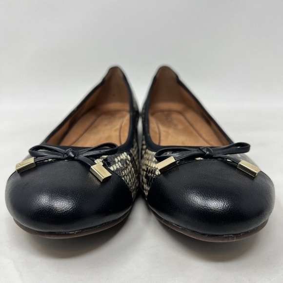 Vionic Minna Boa Ballet Flats Women's Size 8.5 M Animal Print - Picture 3 of 12